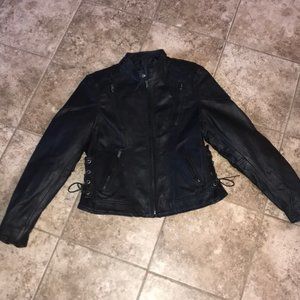 Classic Leather Gear, Leather Coat  Size Large